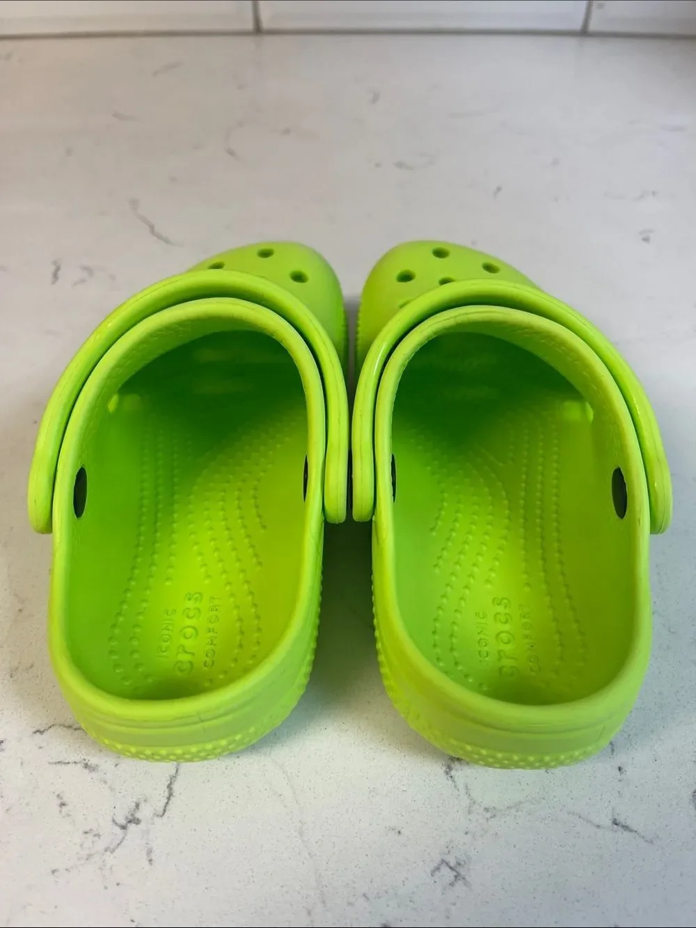 CROCS CLASSIC TODDLER KID’S Size 9 CLOG Kids Limeade-Green ? Water Shoes 206990
